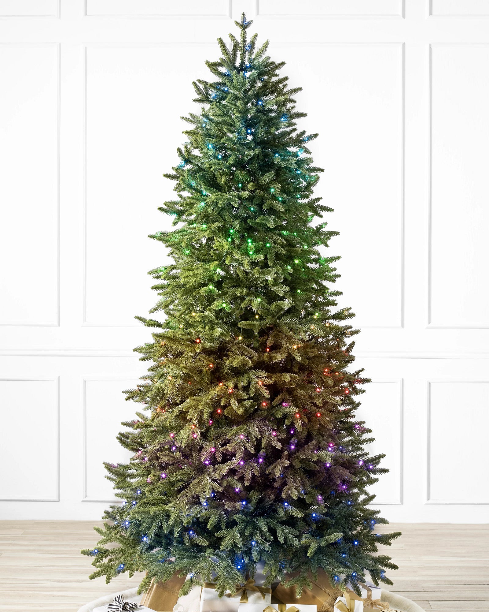 Sapins de Noël artificiels Silverado minces 183 cm