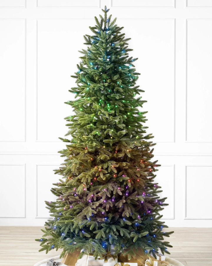 Sapins de Noël artificiels Silverado minces 183 cm