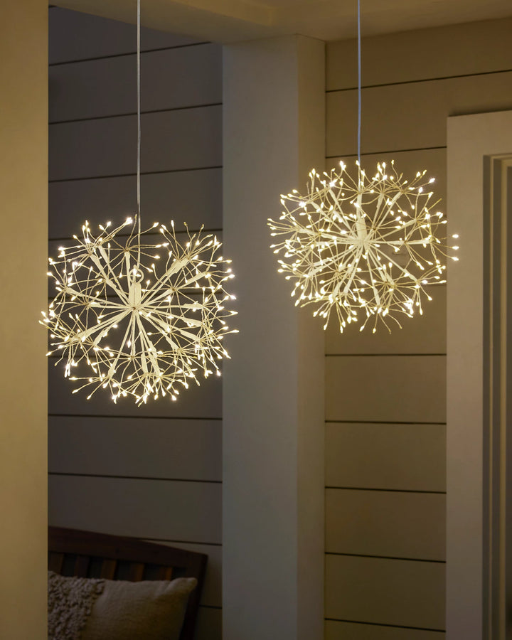 Boules de lumières féeriques d'extérieur